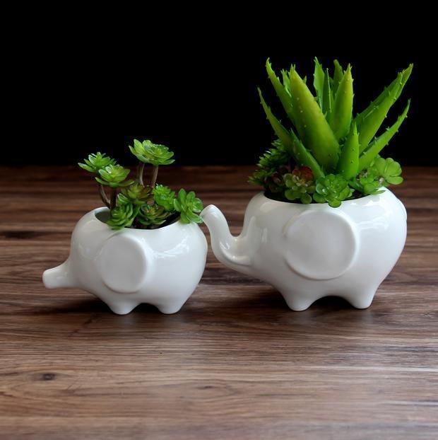 Creative ceramic flower pot