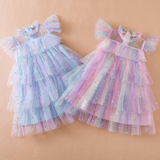 Children's Pettiskirt mesh Dress