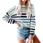 Women’s Stripe Pullover Sweater