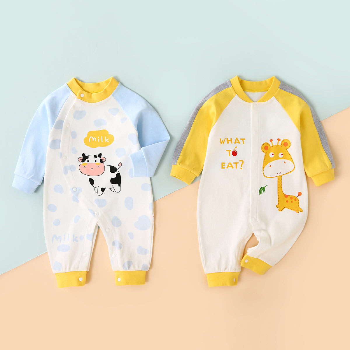 Long-sleeved Romper Girl Baby Clothes Autumn Suit