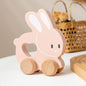 Children's Log Inertia Trolley Educational Toys