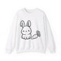 Bunny Unisex Heavy Blend Crewneck Sweatshirt