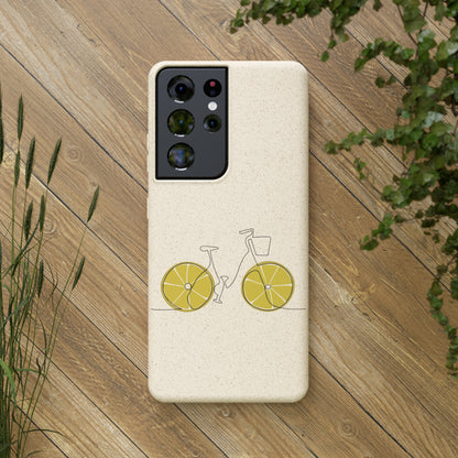 Biodegradable phone Cases Lemon cycle