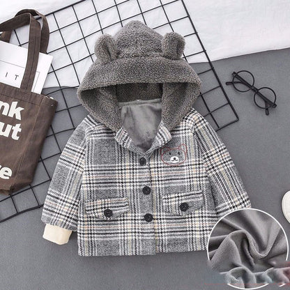 Children's Thickened Cotton Jacket