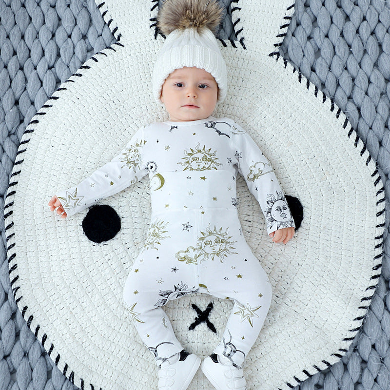 Baby Clothes Hoodie Crawling Suit