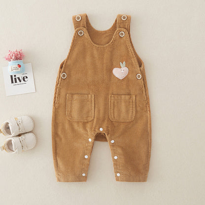 Infant Toddler Corduroy Overalls