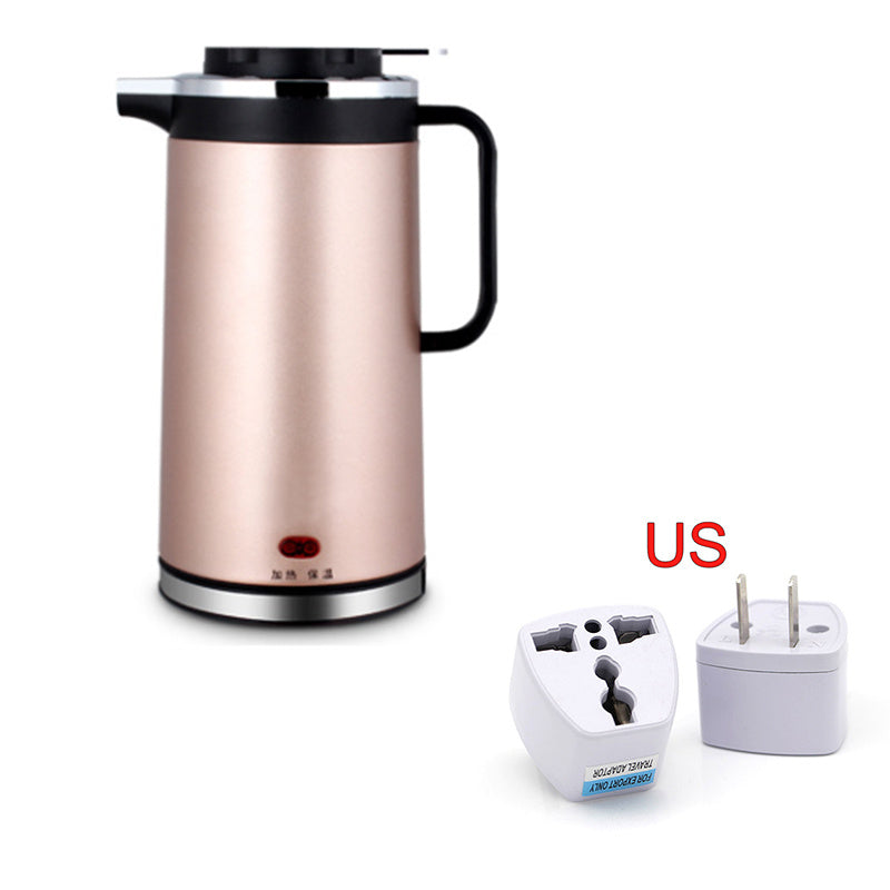 Electric kettle double insulated stainless steel mini kettle 1.8L