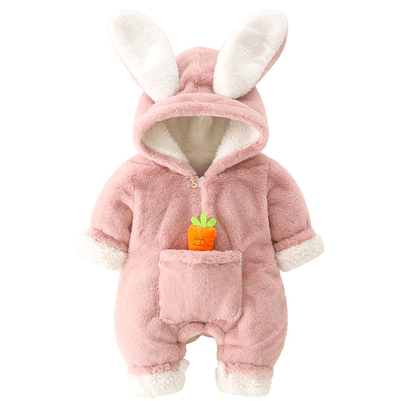 Cute super warm crawling suit