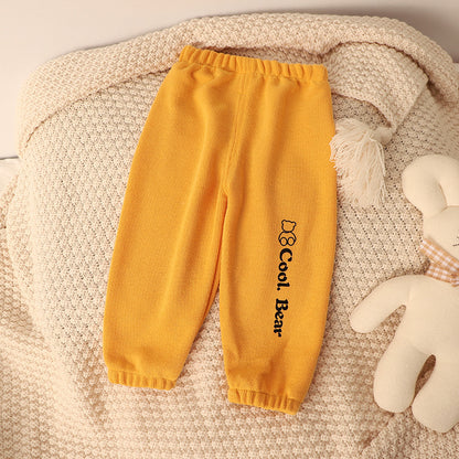 Loose Outer Wear Casual Children Korean Sports Pants