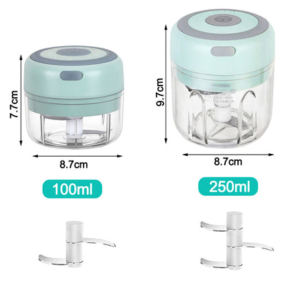 Mini Electric Garlic Chopper USB Charging