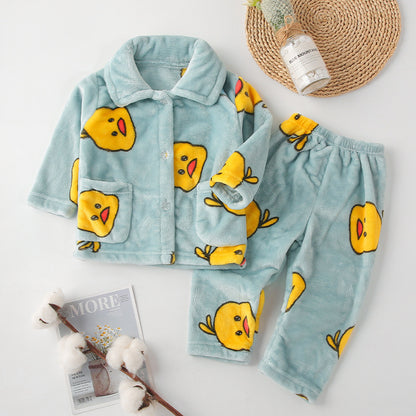 Flannel Cute Kawaii Cartoon nightsuit