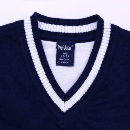 Children's vest knitting