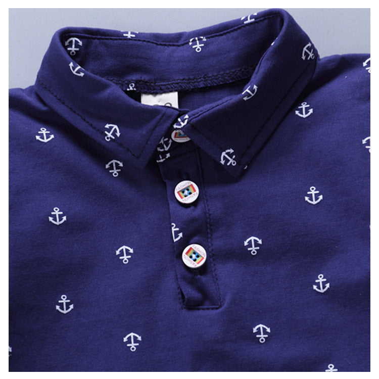 Childrens Anchor printed clothing