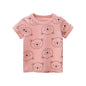 Girls Short Sleeve T-shirt Baby Clothes