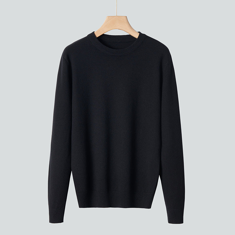 Men's Knitted Round Neck Sweater