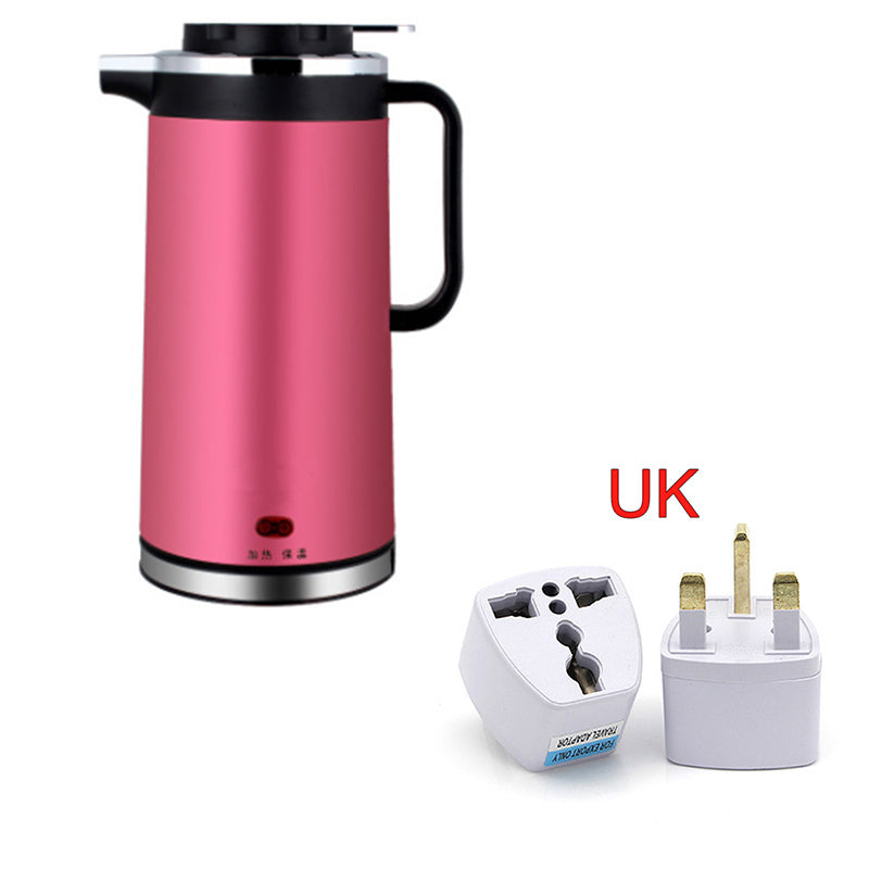 Electric kettle double insulated stainless steel mini kettle 1.8L