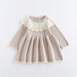 Baby Girl Autumn Dress Knitted