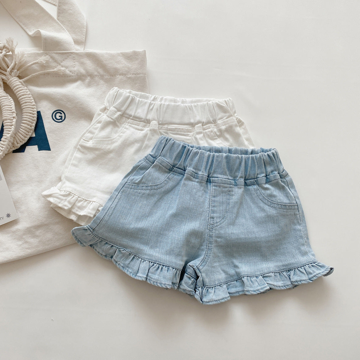 Fashion Personality Girls' Denim Shorts