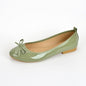 Round Toe Bowknot Soft Bottom Flats