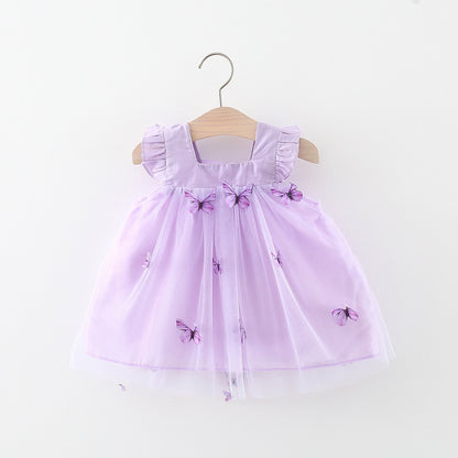 Children's Fashionable And Cute Cotton Princess Dress