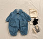 Jumpsuit Boys And Girls Cute Lapel