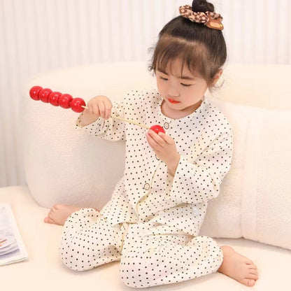 Cartoon Cotton Children's Pajama Set