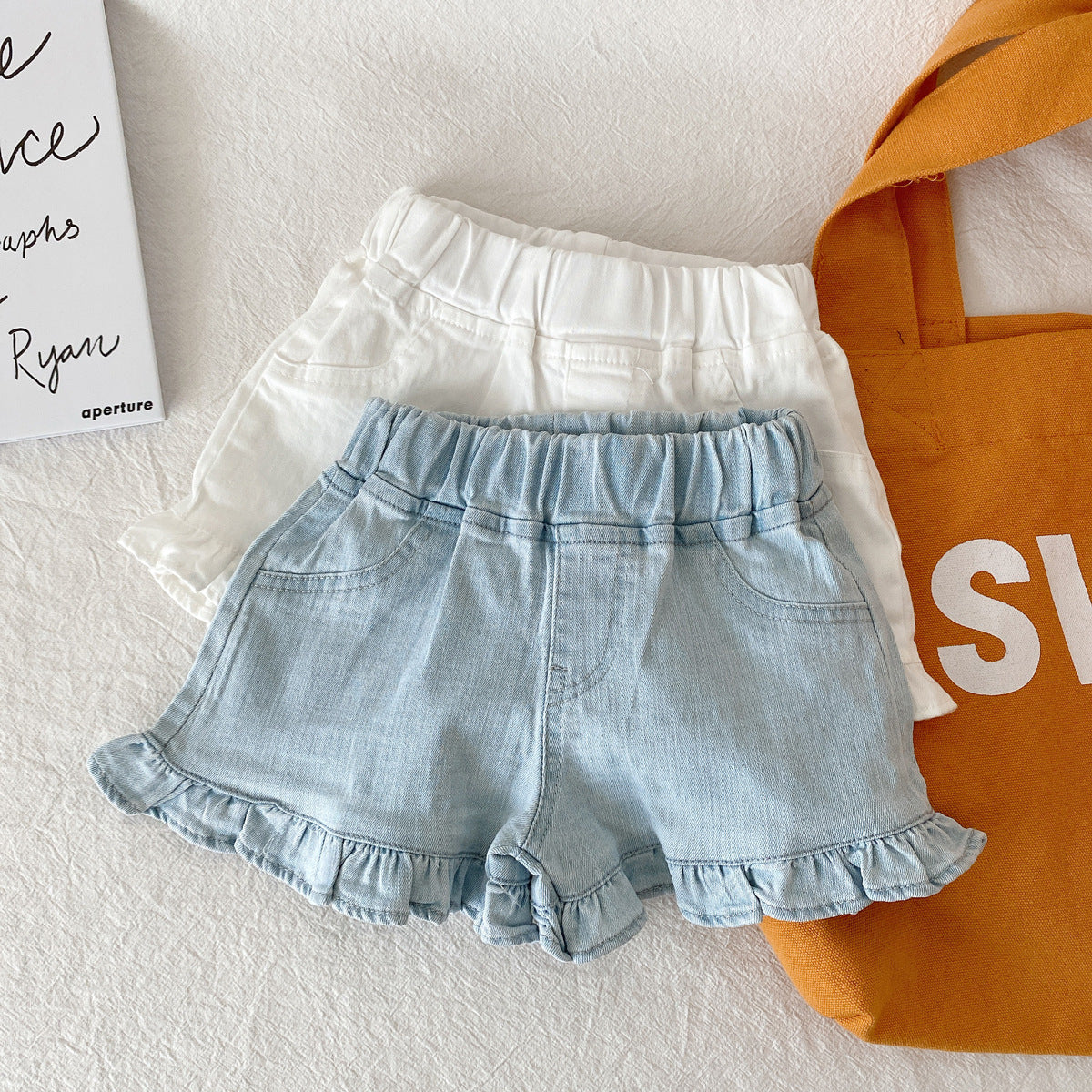 Fashion Personality Girls' Denim Shorts