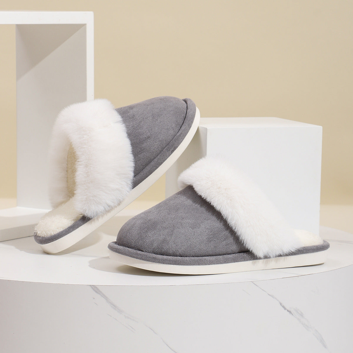 Winter Warm Plush & Soft Fuzzy Slipper