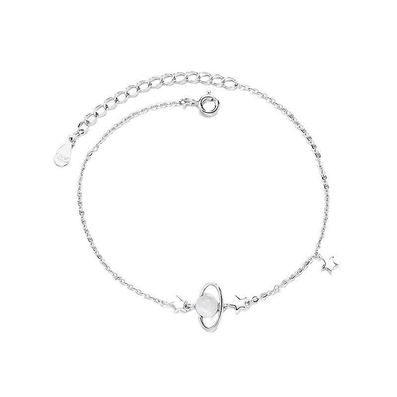 Sterling Silver Planet Bracelet For Women Special-interest Design