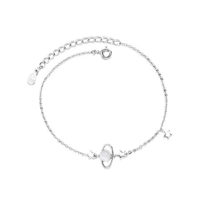 Sterling Silver Planet Bracelet For Women Special-interest Design