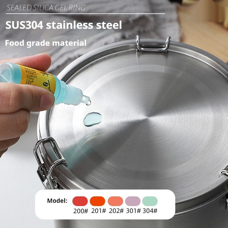 Stainless Steel Kitchen Storage Sealed Cans