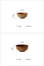 Wooden Bowl Japanese Style