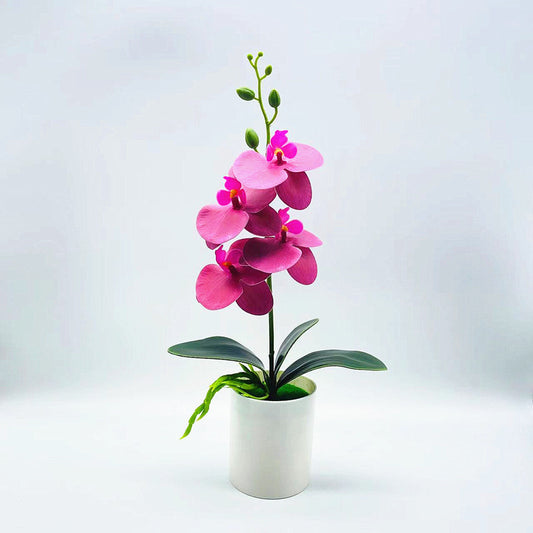 Simulated Bonsai Artificial Flower Bonsai Simulated Butterfly Orchid