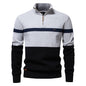 New Color Matching Sweater Men's Clothing