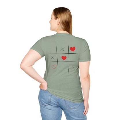 Heart Unisex Softstyle T-Shirt Crew neck