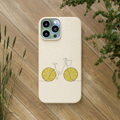 Biodegradable phone Cases Lemon cycle