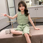 Two-piece Suit Girl Western Style Children Tooling Fashionable Princess