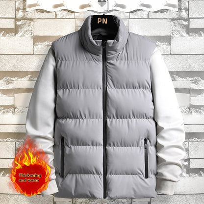 Slim Fit Warm Vest Jacket