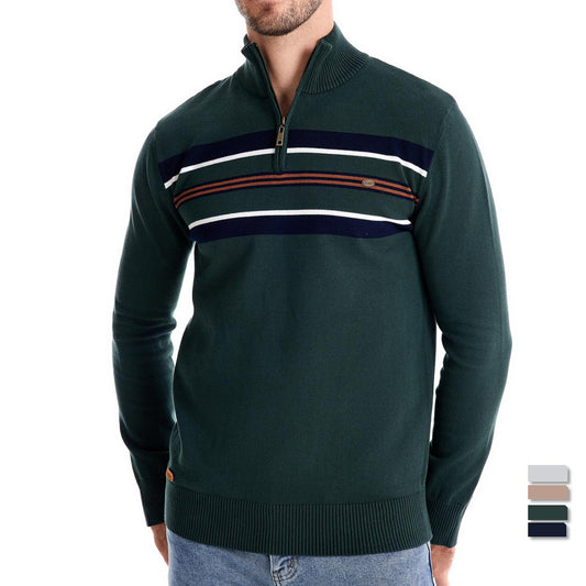 Mens Half Zipper Sweater