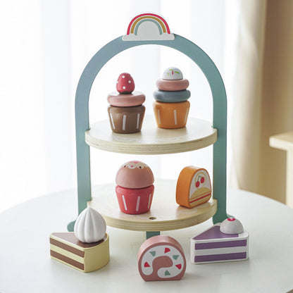 Wooden Children's Kitchen Toy Set