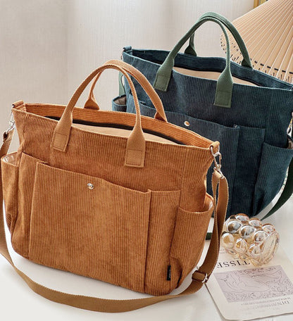 Corduroy Shoulder Bags