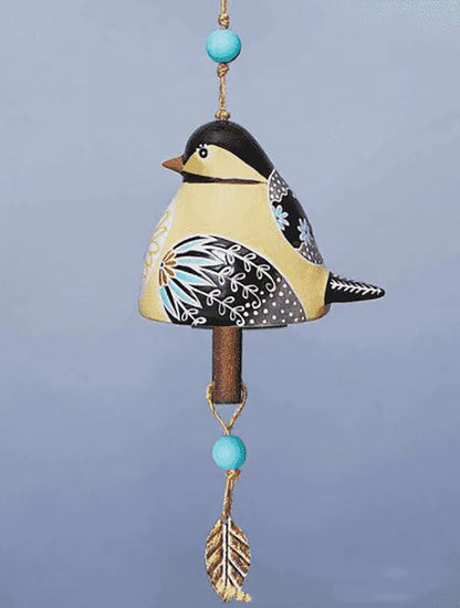 Bird Wind Chime Resin Spring Garden Ornament