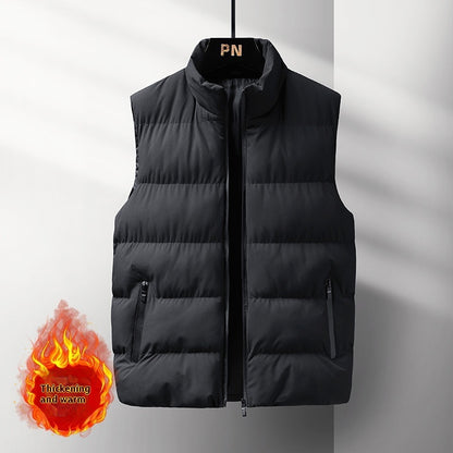 Slim Fit Warm Vest Jacket