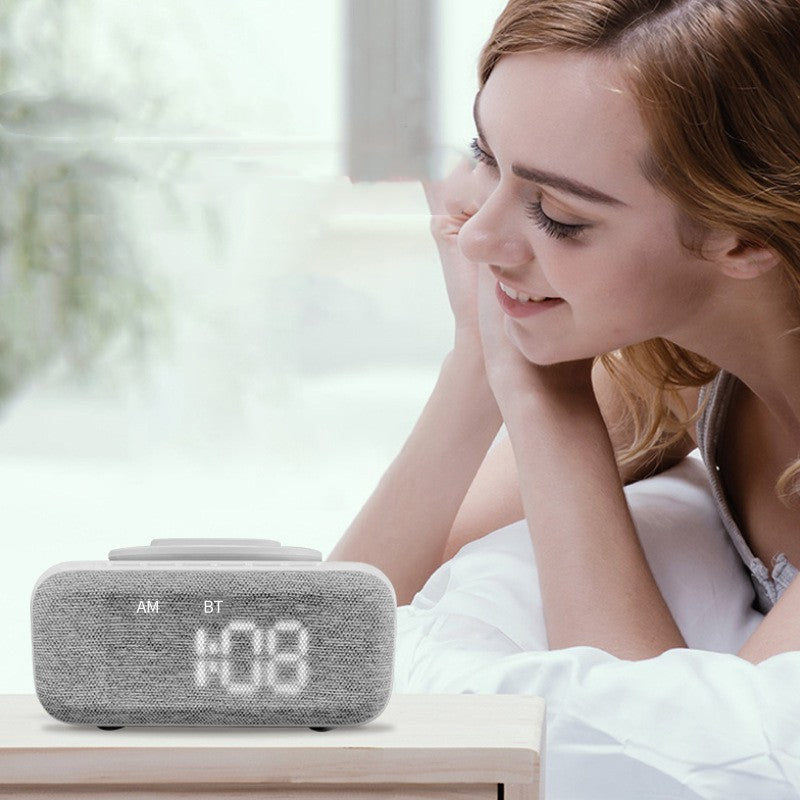 Wireless Clock Charging Audio 6-in-1 Bluetooth Speaker