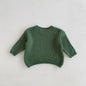 Handmade Thick Needle Kids' Sweater Pullover Sweater