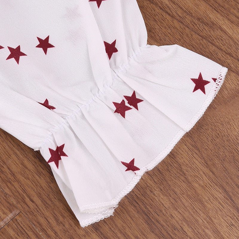 Children's The Star Long-sleeved Top Dress Pants