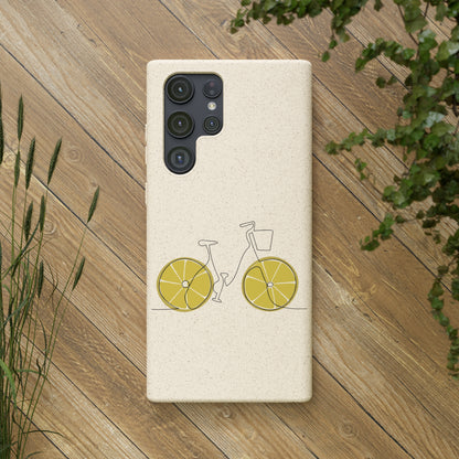 Biodegradable phone Cases Lemon cycle