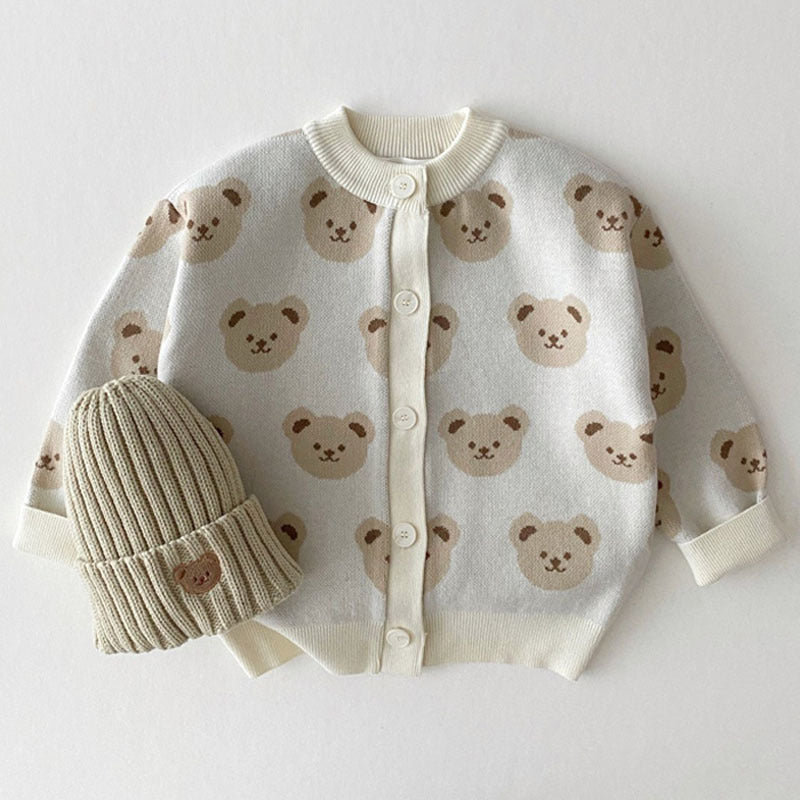 Children's Bear Sweater Coat