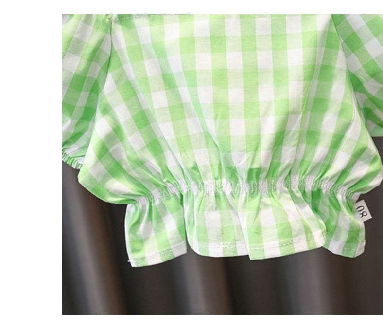 Children's Two-piece Short-sleeved Pants