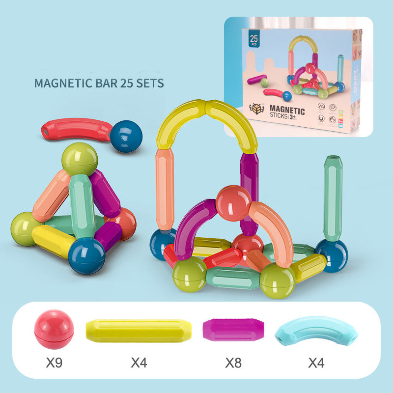 Baby Toys Magnetic Stick Building Blocks Game Magnets